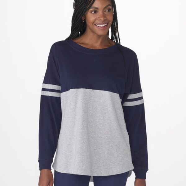 Ladies' Oversized Pom Pom Jersey Fleece Thumbnail