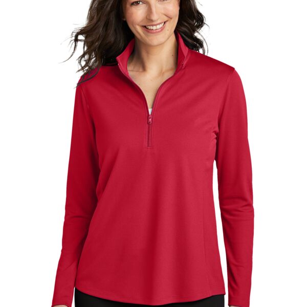 Port Authority Women's Dry Zone ® UV Micro Mesh 1/4 Zip LK112 Women's Dry Zone ® UV Micro Mesh 1/4 Zip Thumbnail