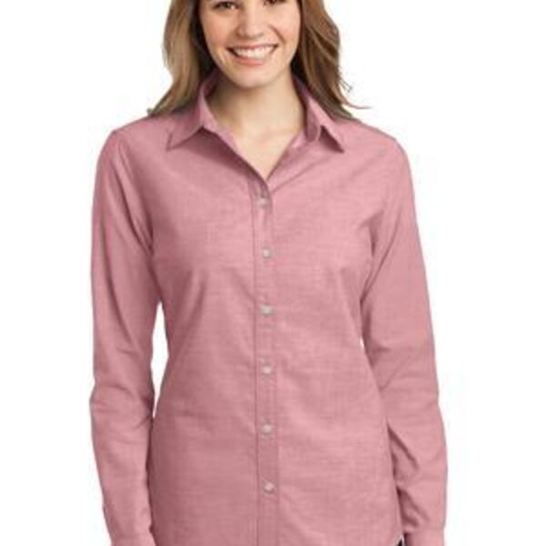 Ladies Chambray Shirt Thumbnail
