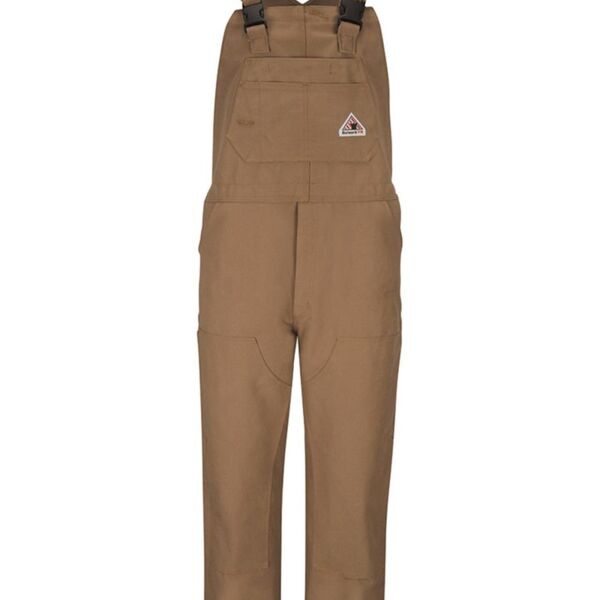 Bulwark Men's Knee Zip Bib Coverall BLF6 Men's Knee Zip Bib Coverall Thumbnail