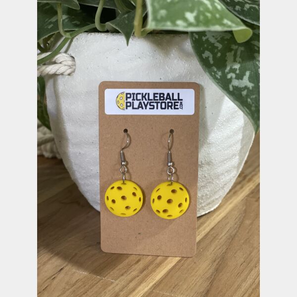 Pickel Ball Earrings _ Large Thumbnail