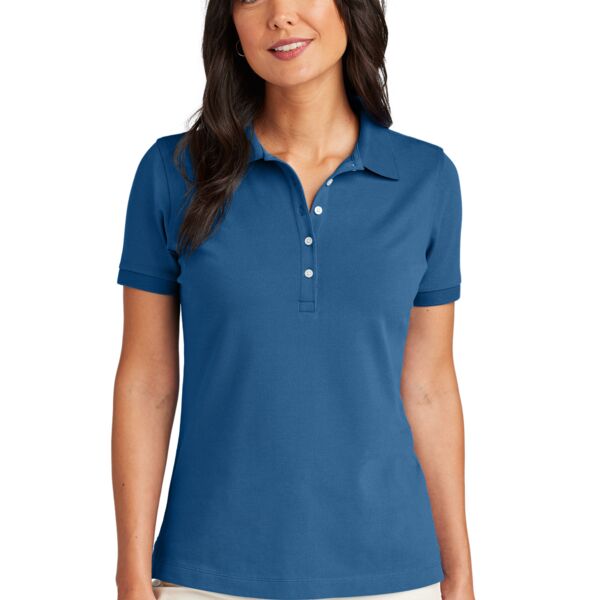 BROOKS BROTHERS Women's Pima Cotton Pique Polo Thumbnail